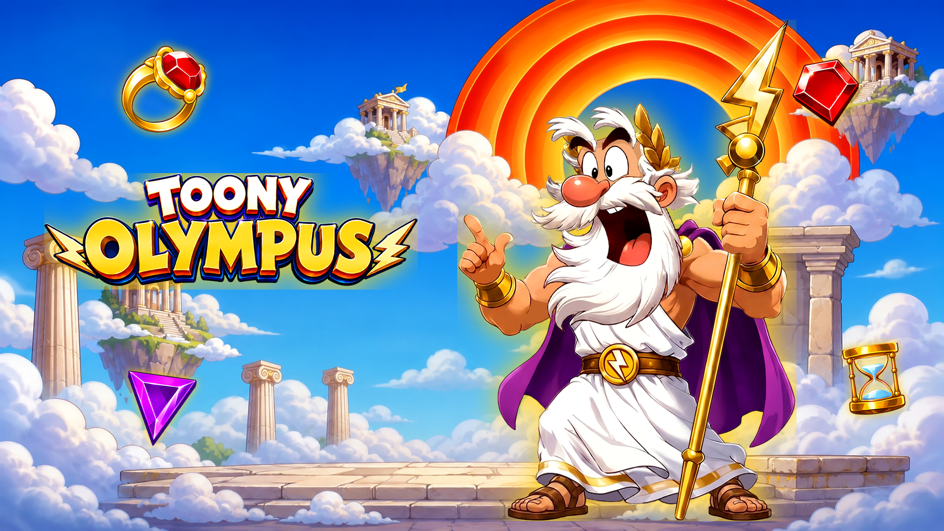 Toony Olympus original game artwork